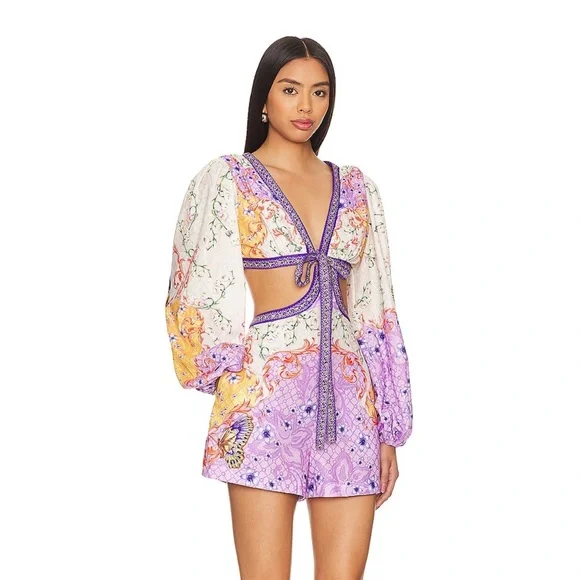 Agua Bendita X Revolve Breeze Romper - Picture 2 of 3